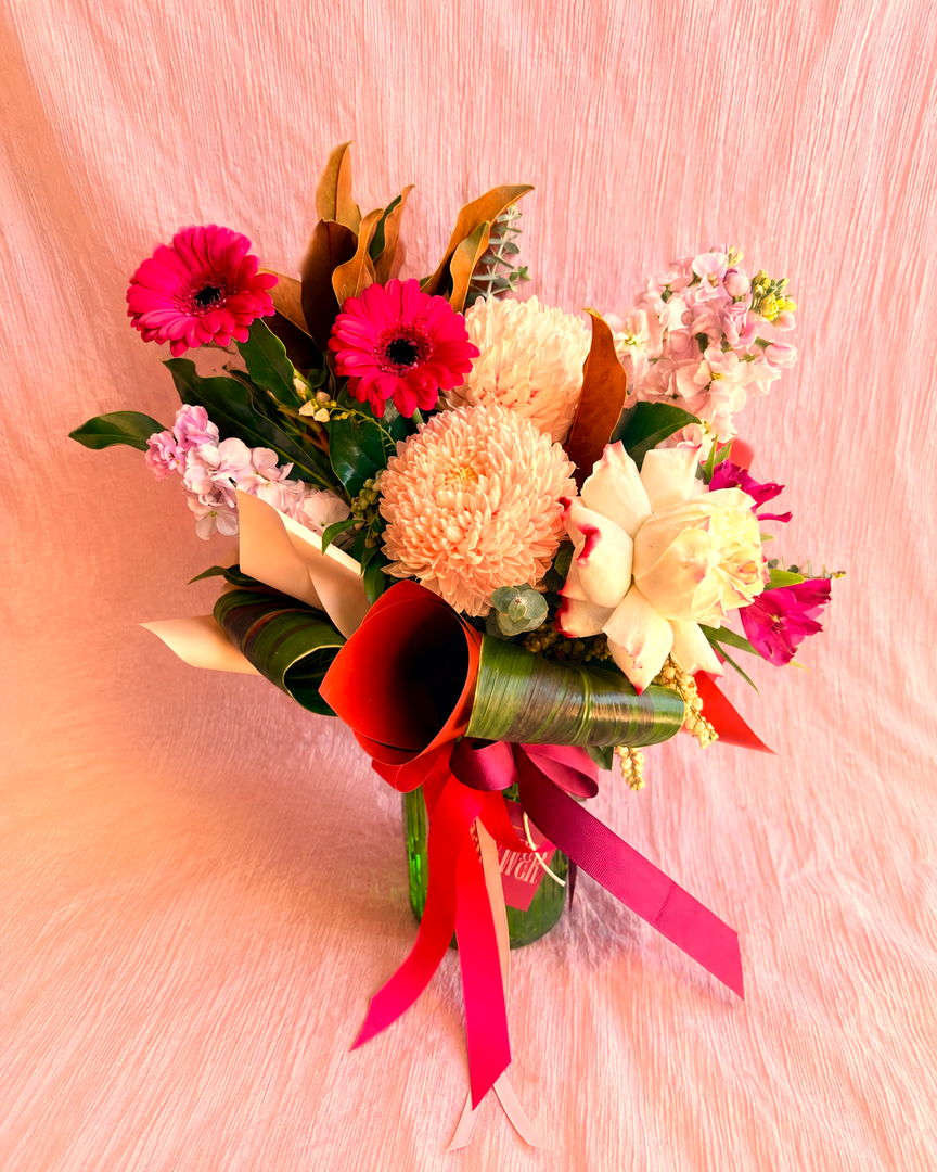 Jar of Mixed Blooms - Standard Jar of Mixed Blooms - Standard