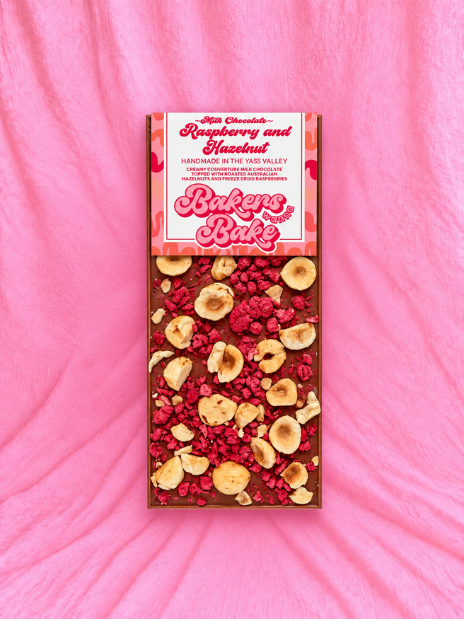 Bakers Wanna Bake  Raspberry andamp Hazelnut Bar