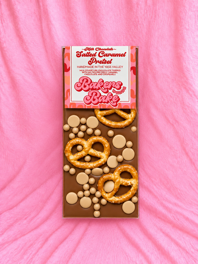 Bakers Wanna Bake  Salted Caramel Pretzel Bar