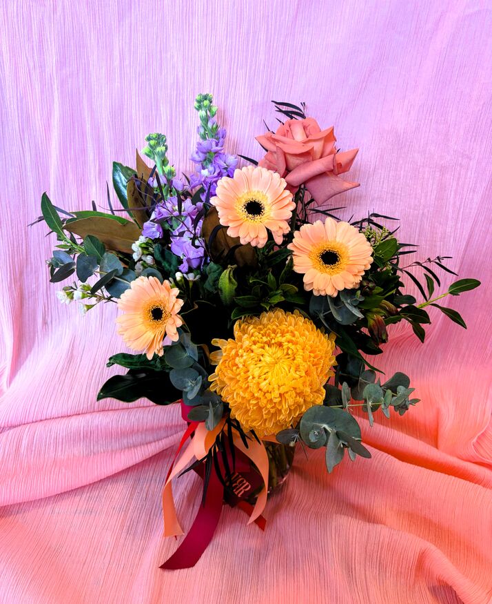 Jar of Mixed Blooms - Mini