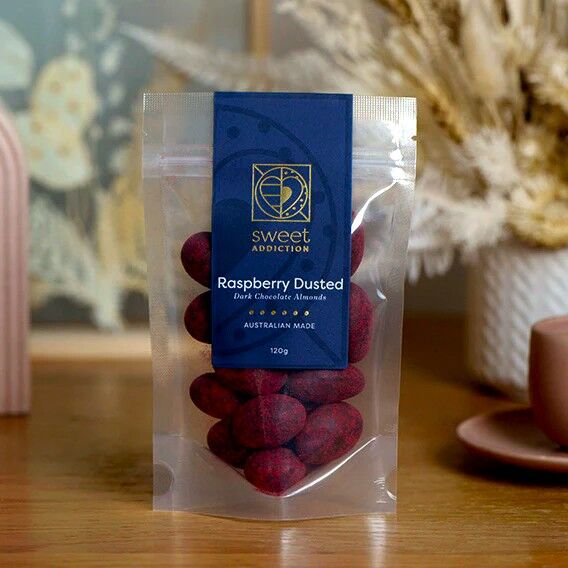 Sweet Addiction Raspberry Dusted Almonds